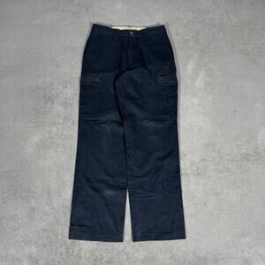 Dickies Carpenter Work Pants Black Cargo Pockets - Size: 32x34